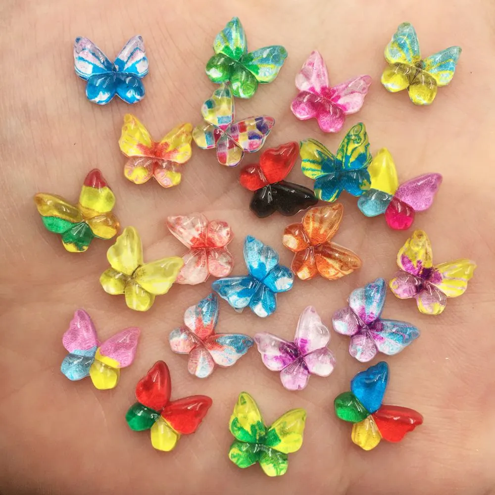 Nail Art Inspo - Harz Glitzer Bunte 10mm Kawaii Mini