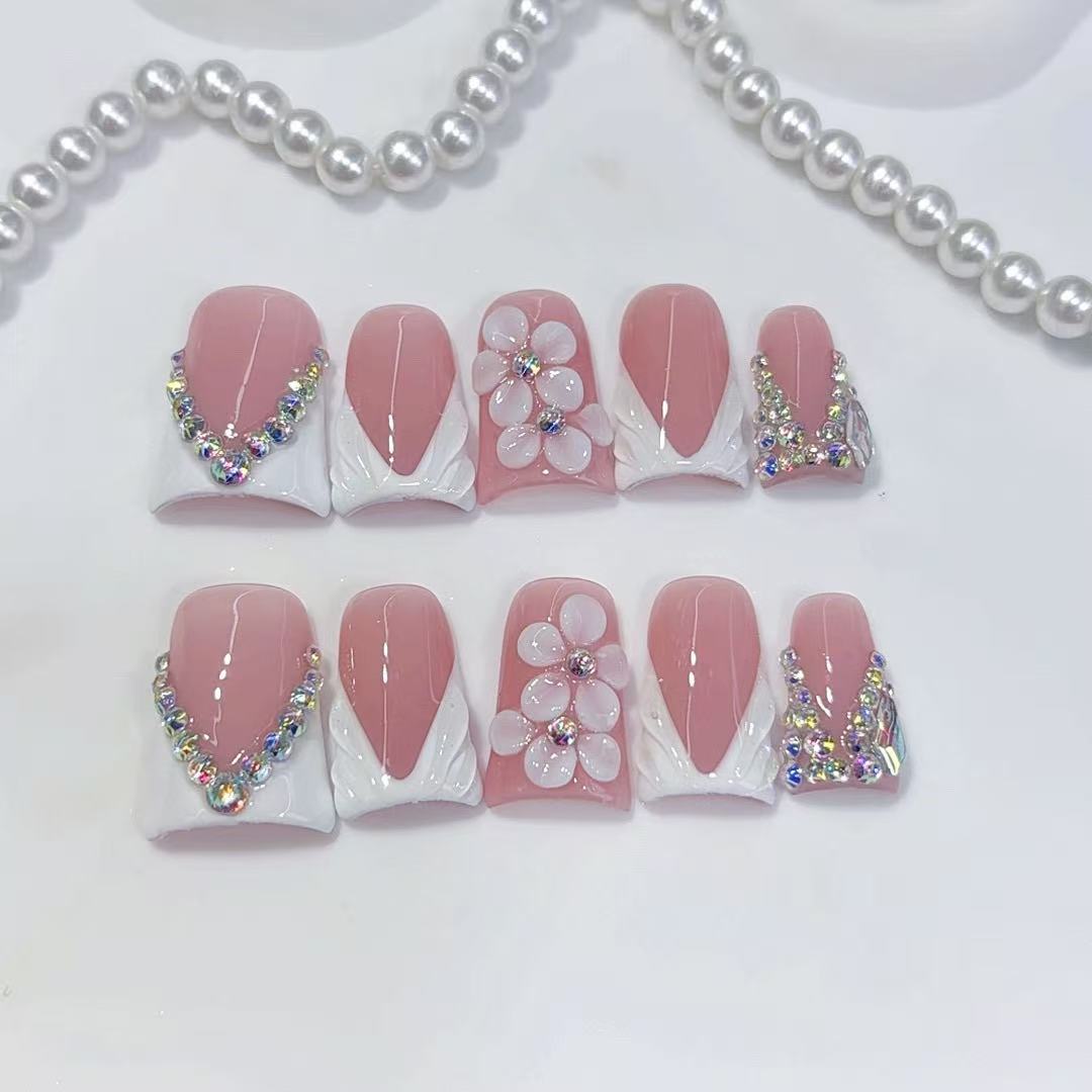 Nail Art Elegant - 10 Stück hochwertige, schlichte und elegante,