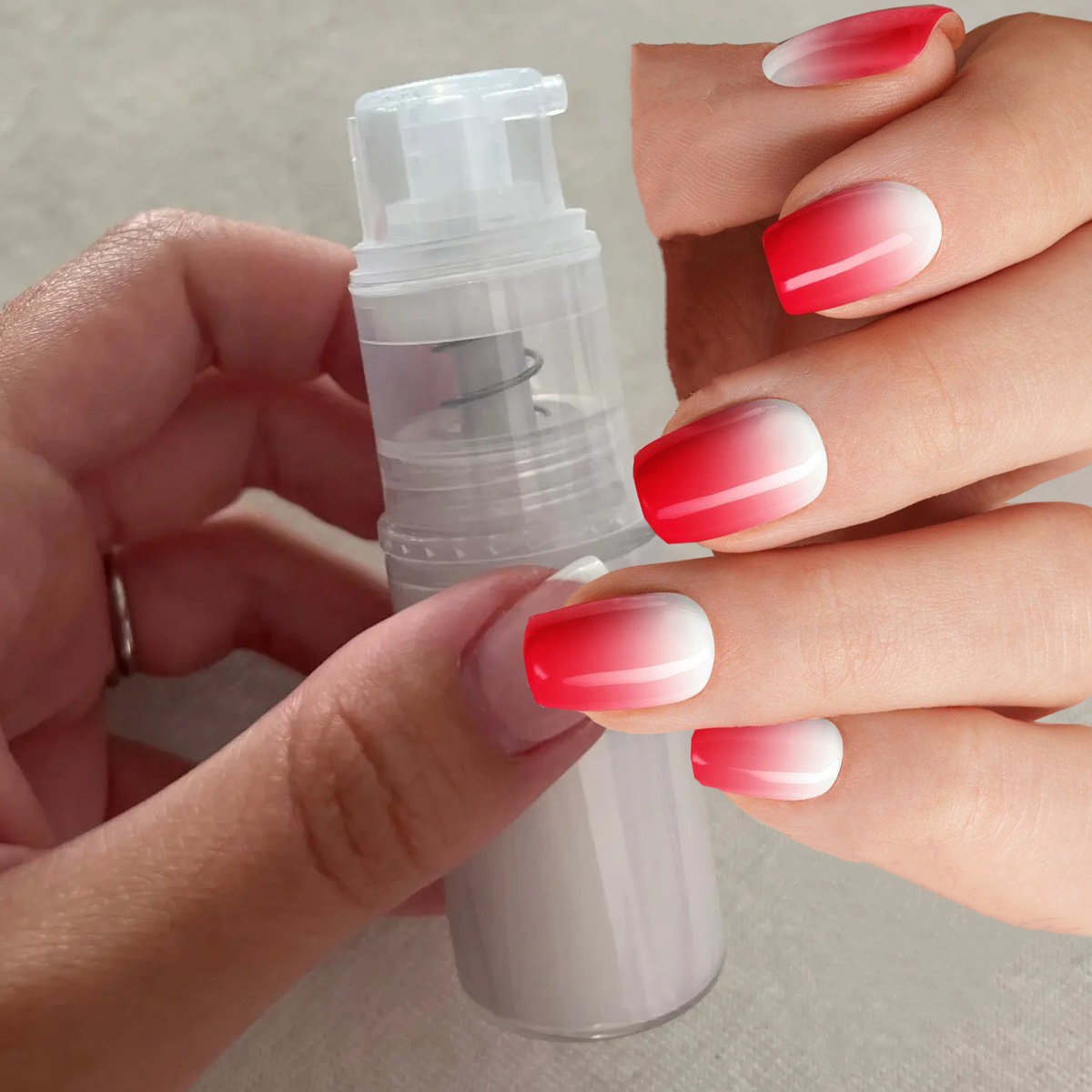 Nail Art Ombre Glitter - 1 Stück Ombre-Sprühpulver Nail Art 10