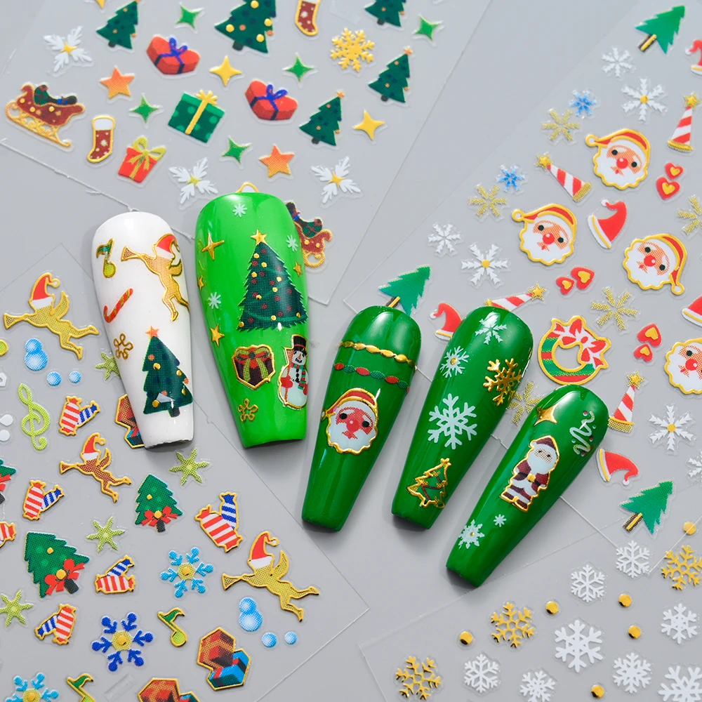 30 Stück Weihnachten Schneeflo – Nail Art Xmas Stickers Bewertung und Preis