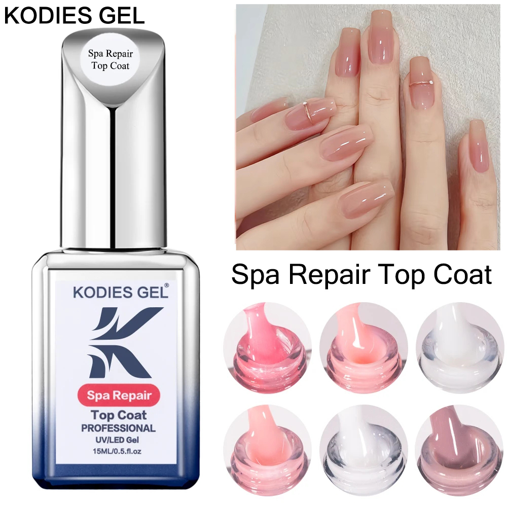 KODIES GEL Milky White Top Coa – Nail Art Jelly Bewertung und Preis