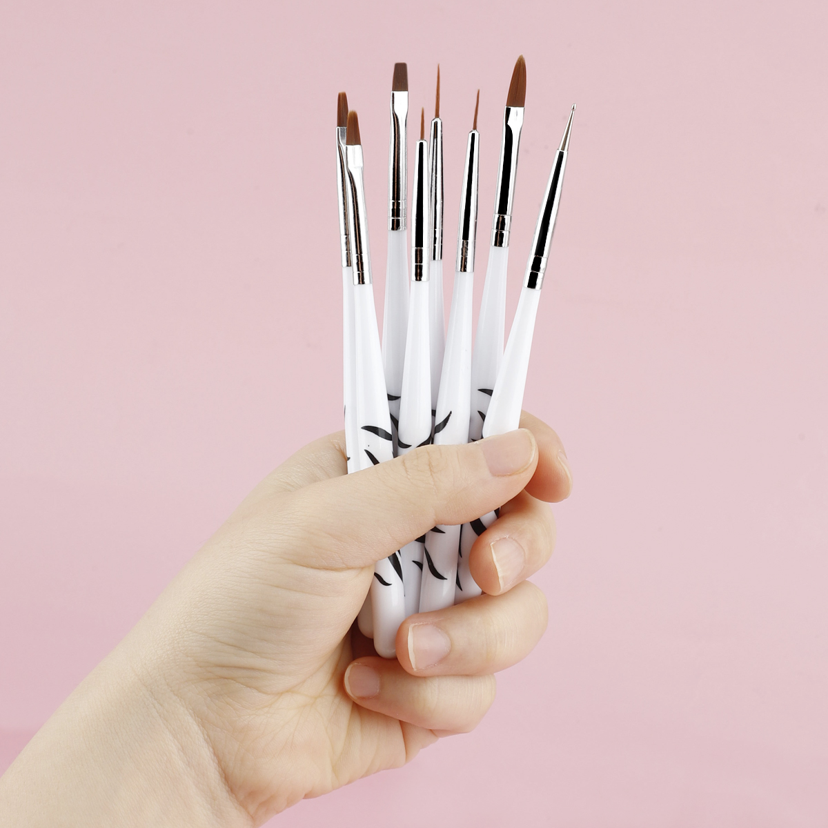 8-teiliges Nagelkunst-Pinselse – Polygel Nail Kit Bewertung und Preis