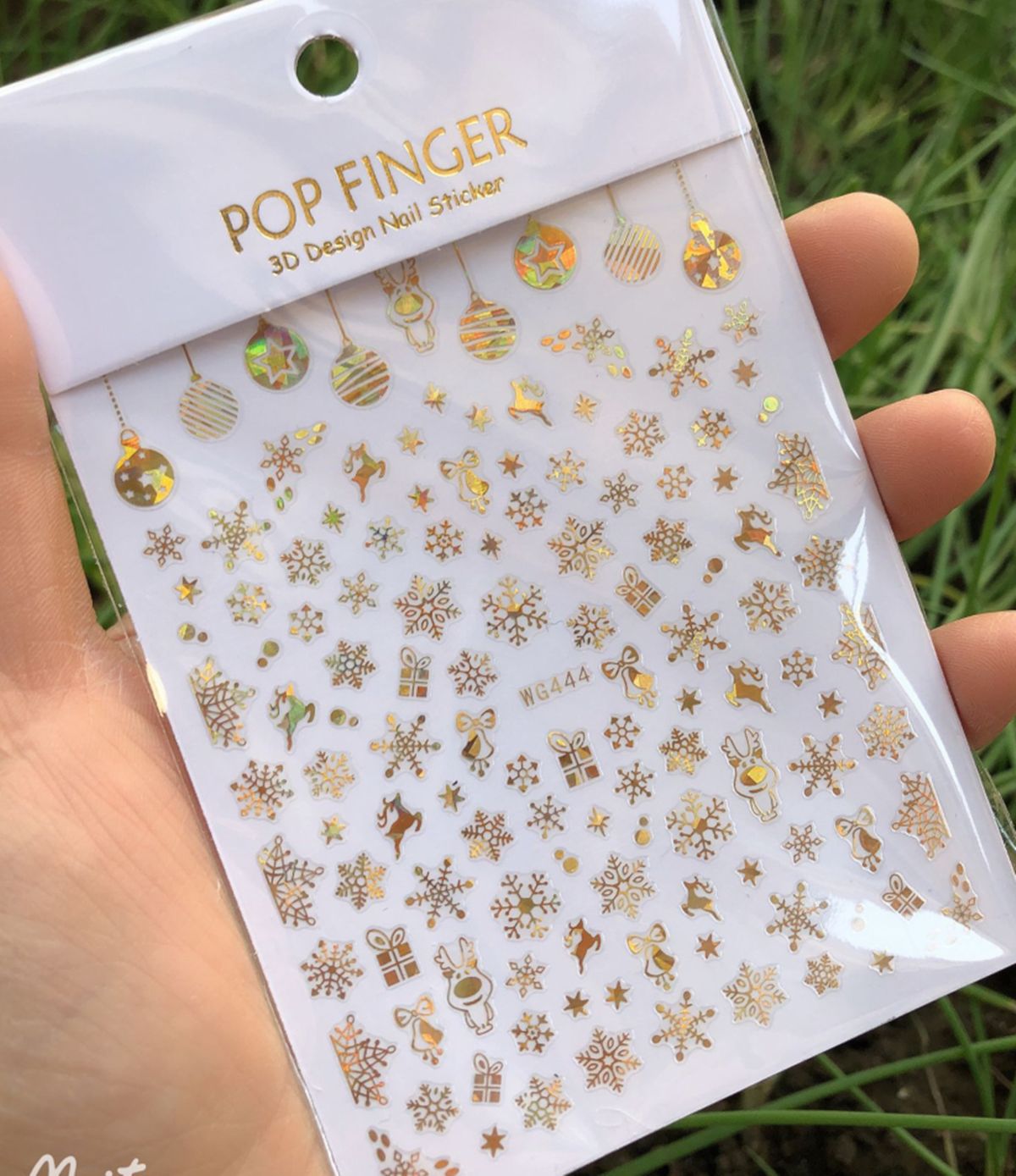 Weihnachten 3D Nagel Aufkleber – Nail Art Xmas Stickers Bewertung und Preis