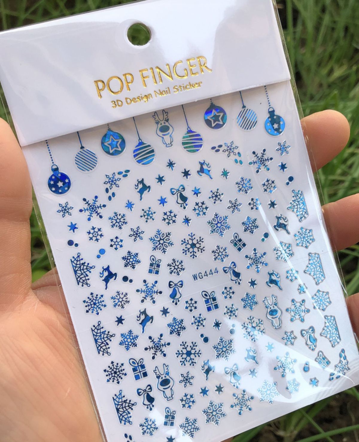 Weihnachten 3D Nagel Aufkleber – Nail Art Xmas Stickers Bewertung und Preis