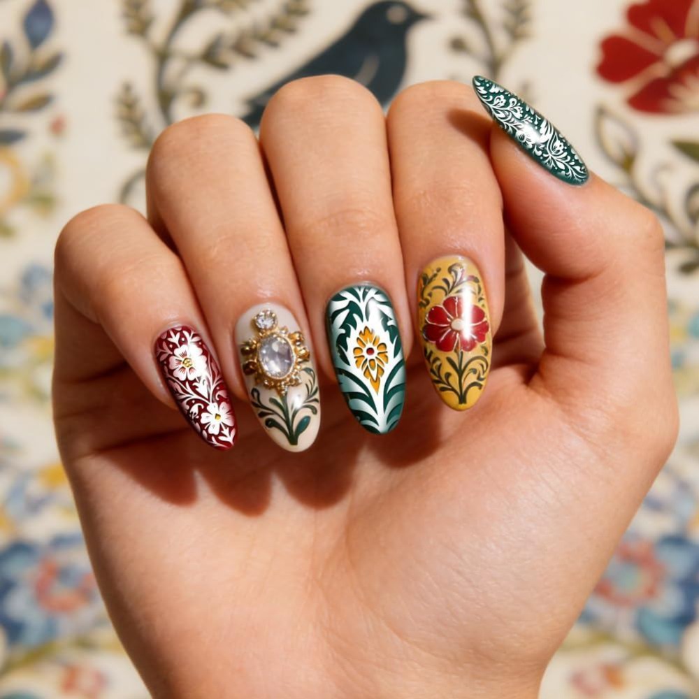 3 Stück Blumen-Nagelstempelpla – Nail Art Inspo Bewertung und Preis