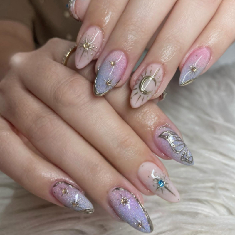 24 Stück Vergoldete Sternenlic – Nail Art Inspo Bewertung und Preis