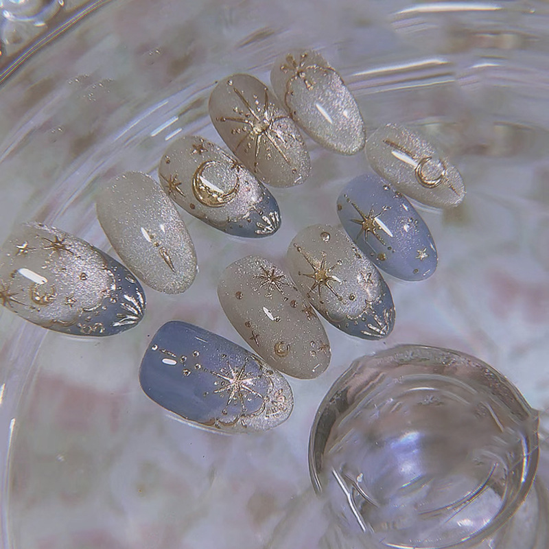 24 Stück Vergoldete Sternenlic – Nail Art Inspo Bewertung und Preis