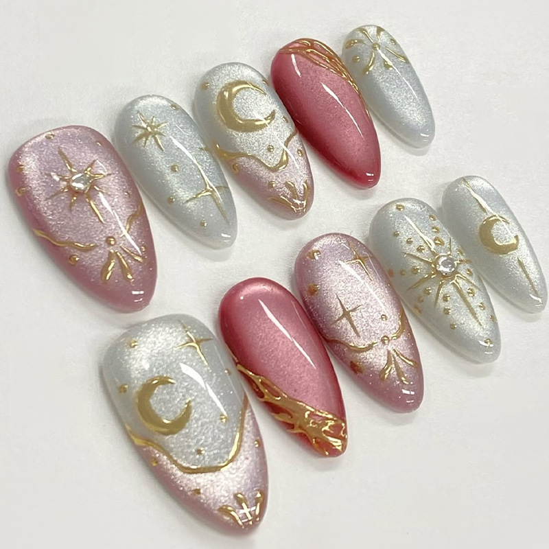 24 Stück Vergoldete Sternenlic – Nail Art Inspo Bewertung und Preis