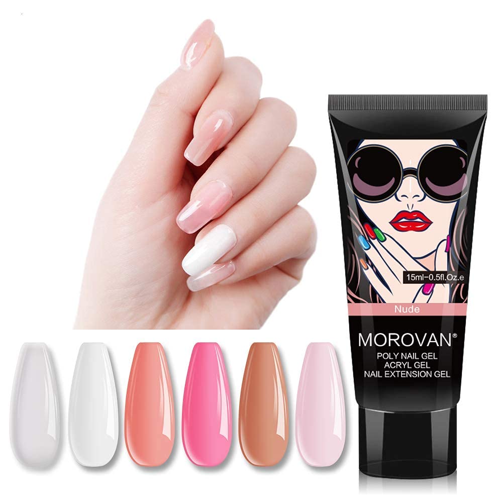 Poly Nagel Gel Kit -6 Farben 0 – Polygel Nail Kit Bewertung und Preis