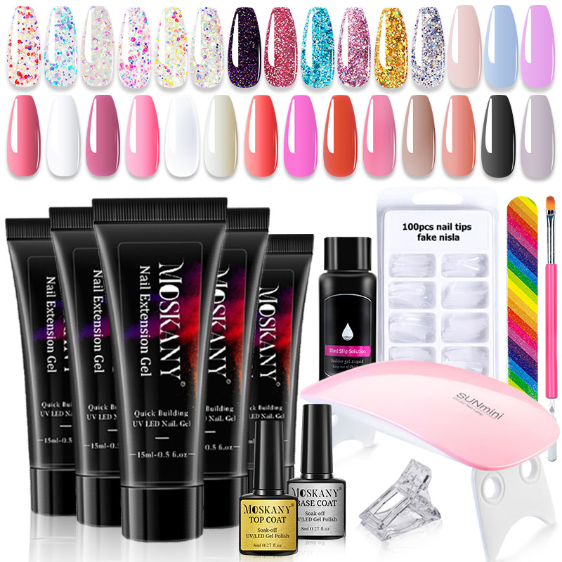 Poly Nagel Gel Komplettset mit – Polygel Nail Kit Bewertung und Preis