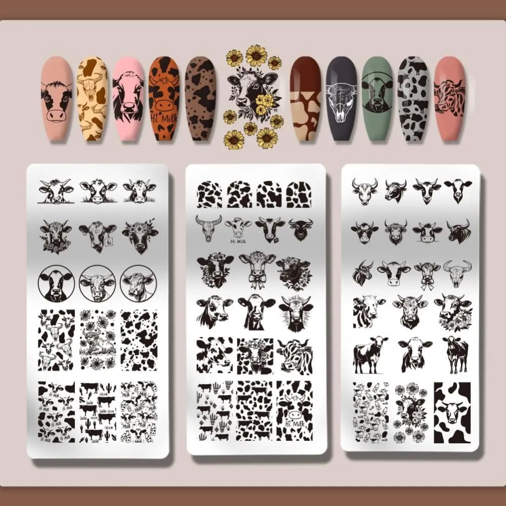 3 Stück Nagelstempelplatten mi – Nail Art Inspo Bewertung und Preis