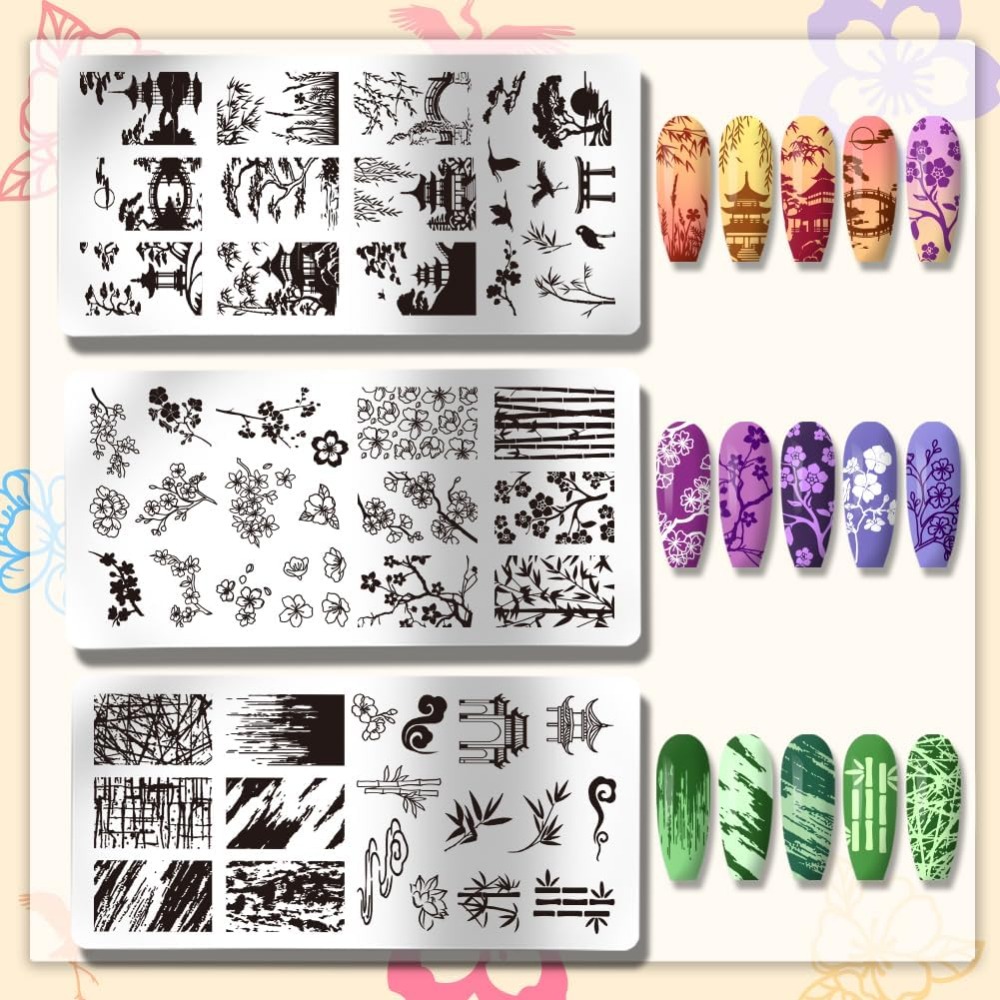 3 Stück klassische chinesische – Nail Art Inspo Bewertung und Preis