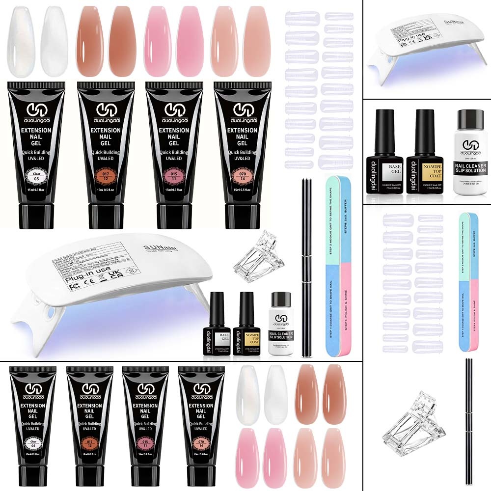 DOULINGDAI 4-Farben Duolingdai – Polygel Nail Kit Bewertung und Preis