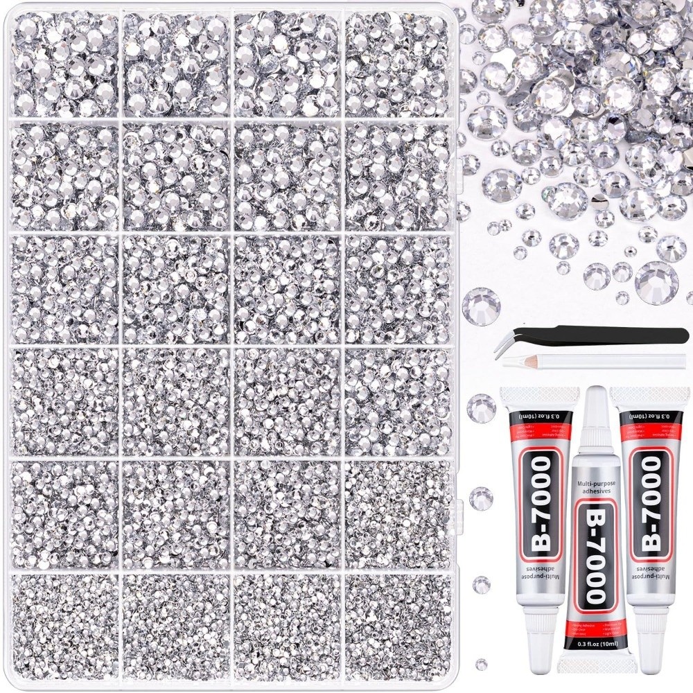 Mehrfarbiges Harz-Strass-Set D – Nail Art Jelly Bewertung und Preis