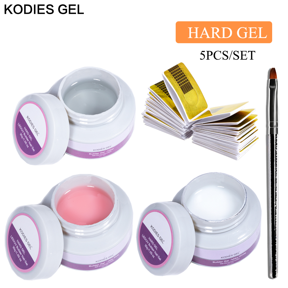 KODIES GEL 5 Teile/satz Uv Bui – Polygel Nail Kit Bewertung und Preis