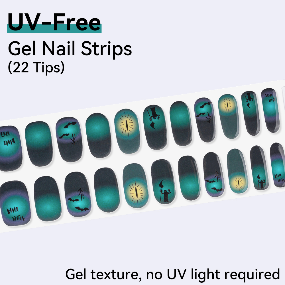 UV-freie Gel-Nagelstreifen, 22 – Nail Art Ombre Glitter Bewertung und Preis