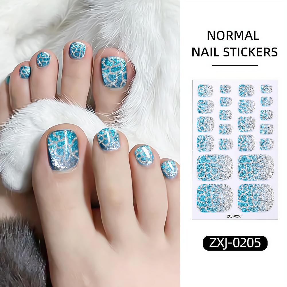 22 Glitzer-Fußnagel-Sticker mi – Nail Art Ombre Glitter Bewertung und Preis