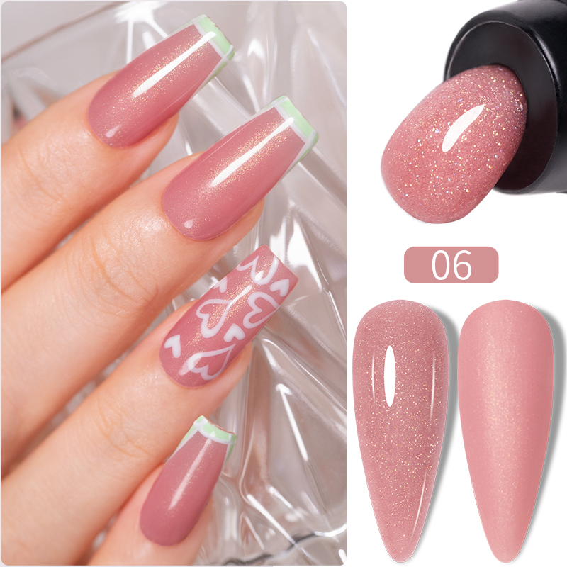 30ML Glitter Poly Nagel Gel He – Polygel Nail Kit Bewertung und Preis