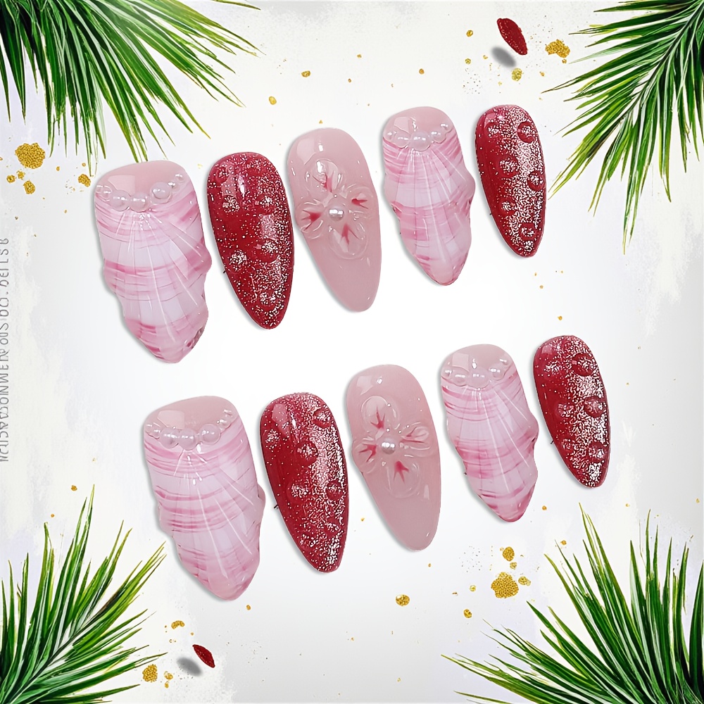 10 Stück Mittellange Mandel-Ha – Nail Art Elegant Bewertung und Preis
