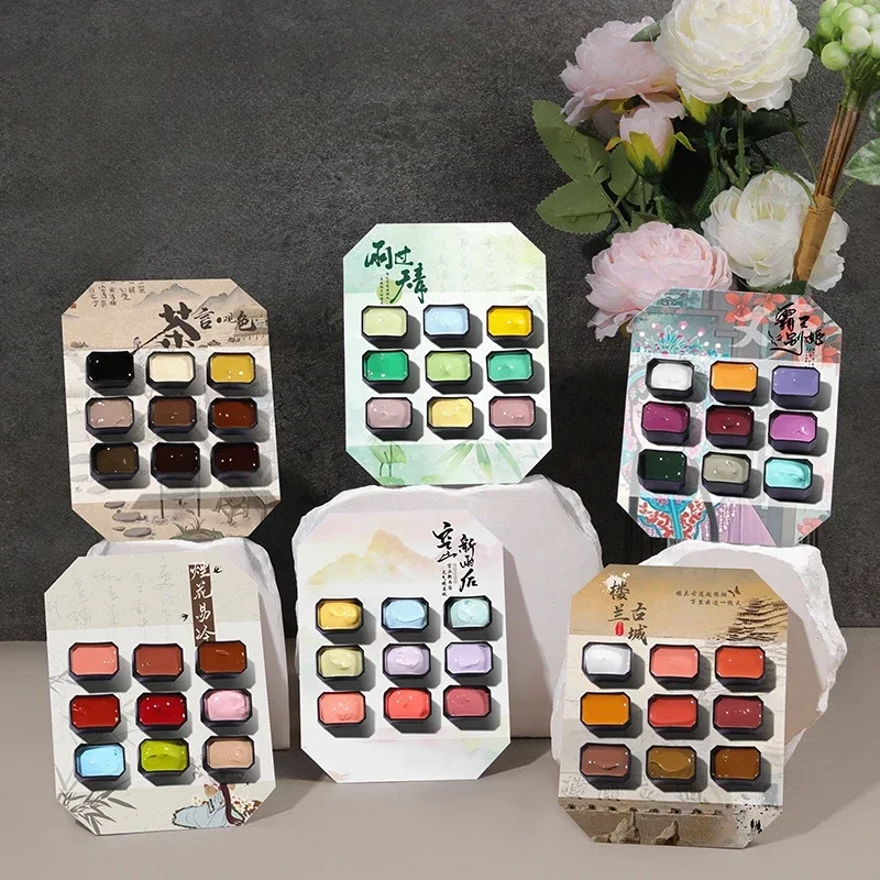 9 Farben/Box Pat Ombre Gel Nag – Nail Art Ombre Glitter Bewertung und Preis