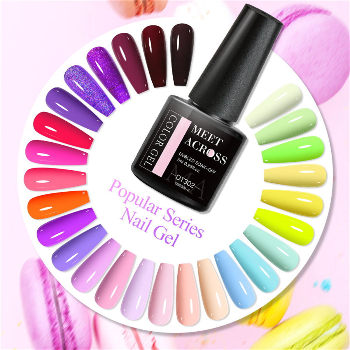 6-teiliges Gel-Nagellack-Set,  – Polygel Nail Kit Bewertung und Preis