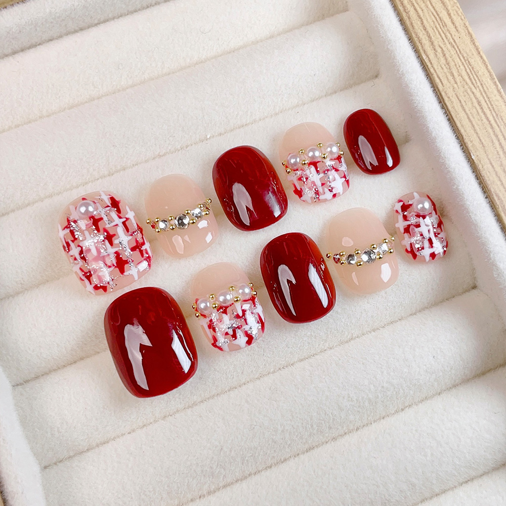 10 Stück Kurze Quadratische Ru – Nail Art Elegant Bewertung und Preis