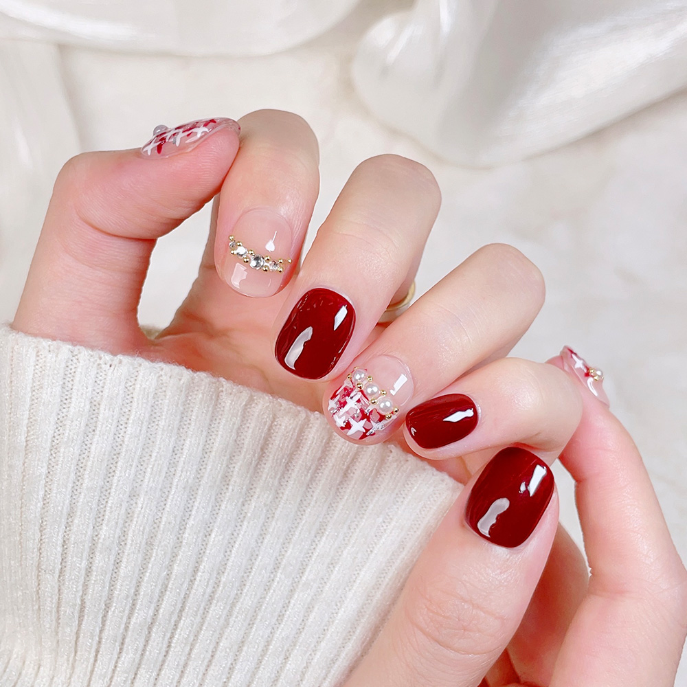 10 Stück Kurze Quadratische Ru – Nail Art Elegant Bewertung und Preis