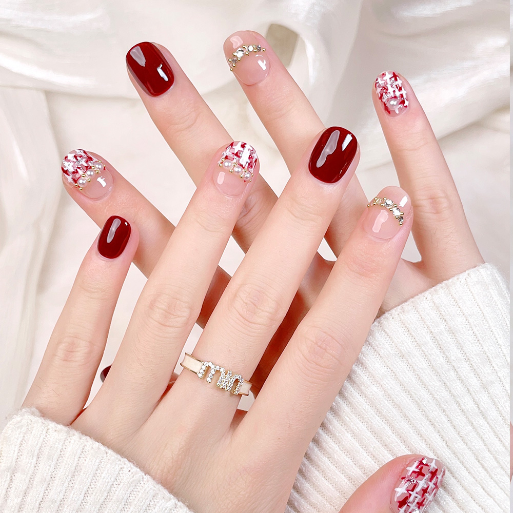 10 Stück Kurze Quadratische Ru – Nail Art Elegant Bewertung und Preis