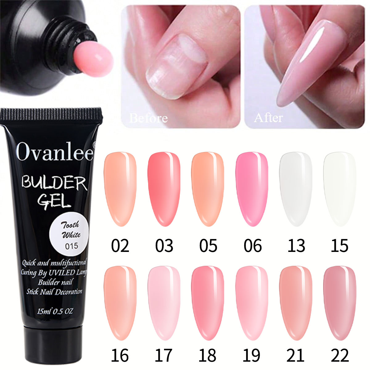 Ovanlee 18-in-1 Formfreies Pol – Polygel Nail Kit Bewertung und Preis