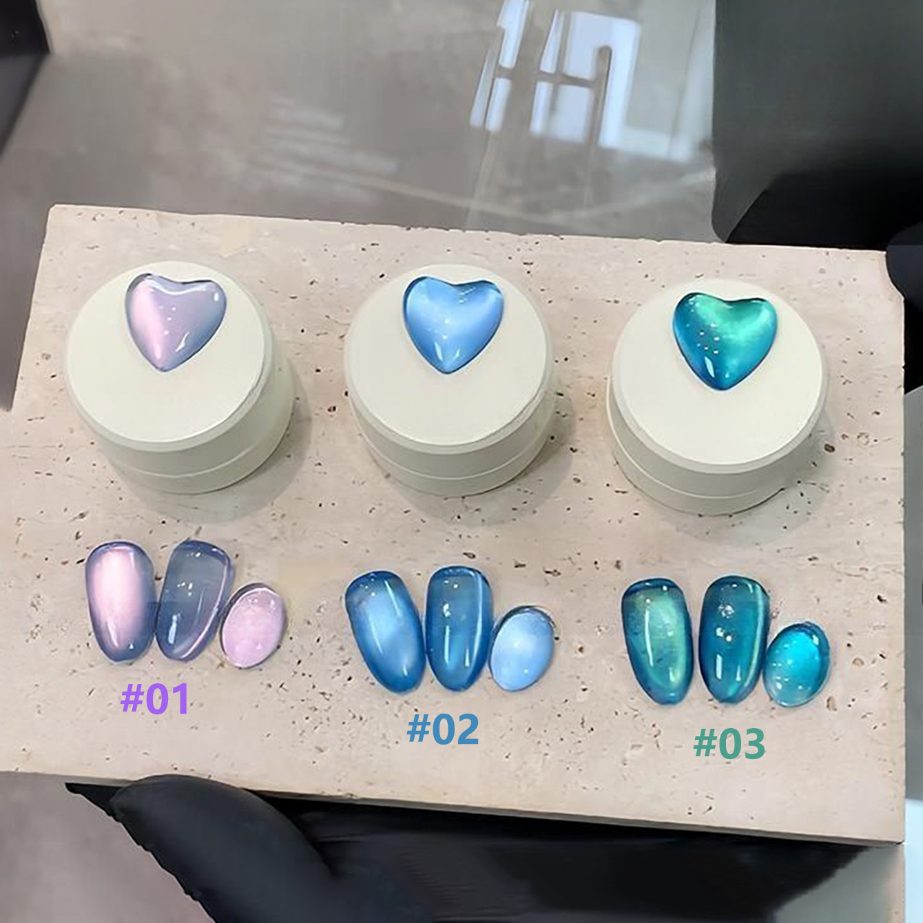 1 Stück SHAKA Sea Fantasy Cat  – Nail Art Emerald Blue Bewertung und Preis