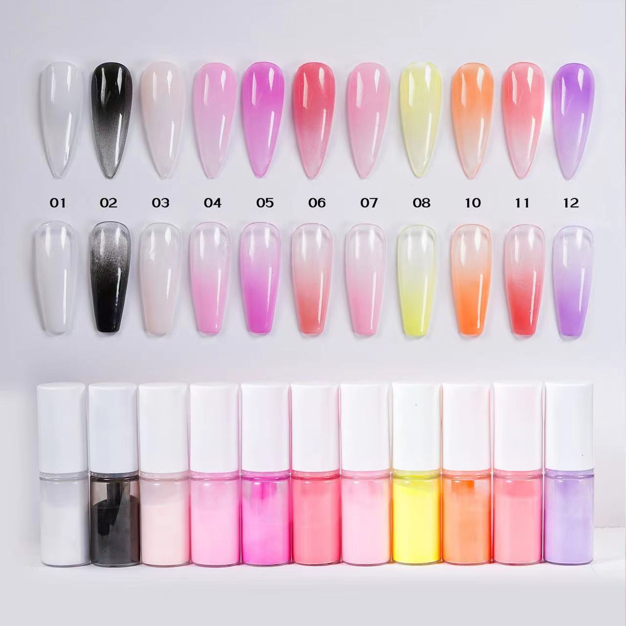 Pastell Neon Gradient Pulver N – Nail Art Ombre Glitter Bewertung und Preis