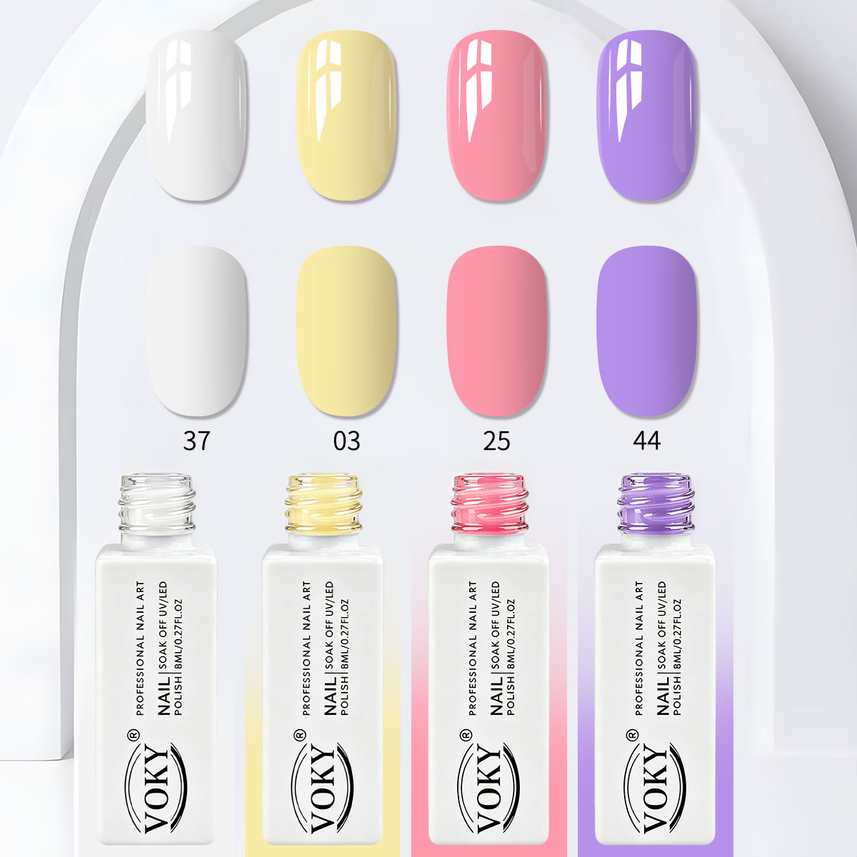 VOKY 4-teiliges Macaron elegan – Nail Art Elegant Bewertung und Preis