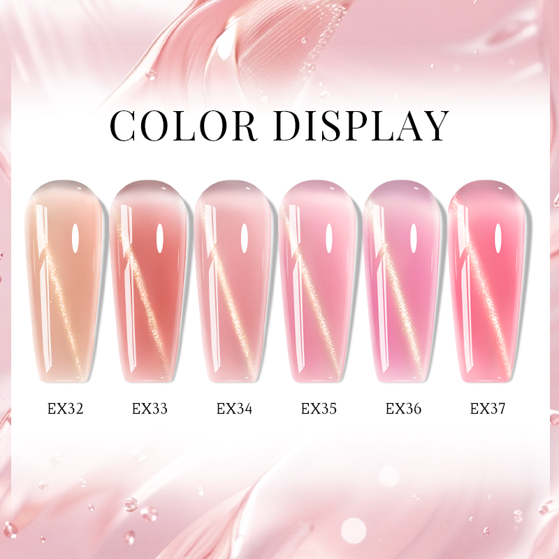 6er-Set 20ml Cat Eye Poly Nage – Polygel Nail Kit Bewertung und Preis